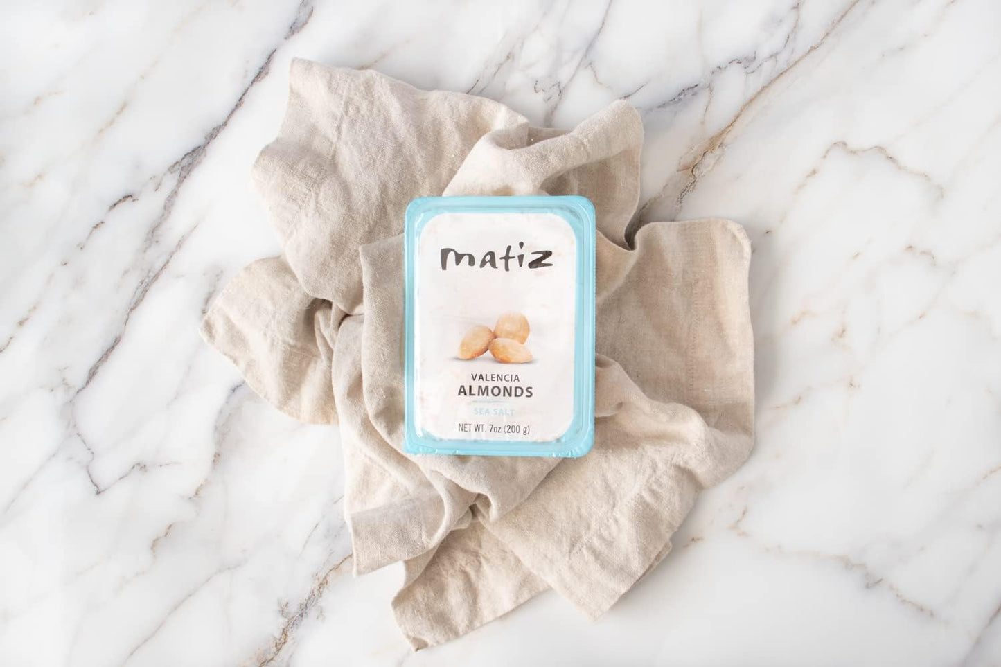 Matiz Valenica Almonds With Sea Salt | Spanish | Natural | Artisonal | 4 X 400G | (4 Pack - 400G, Valencia Sea Salt)
