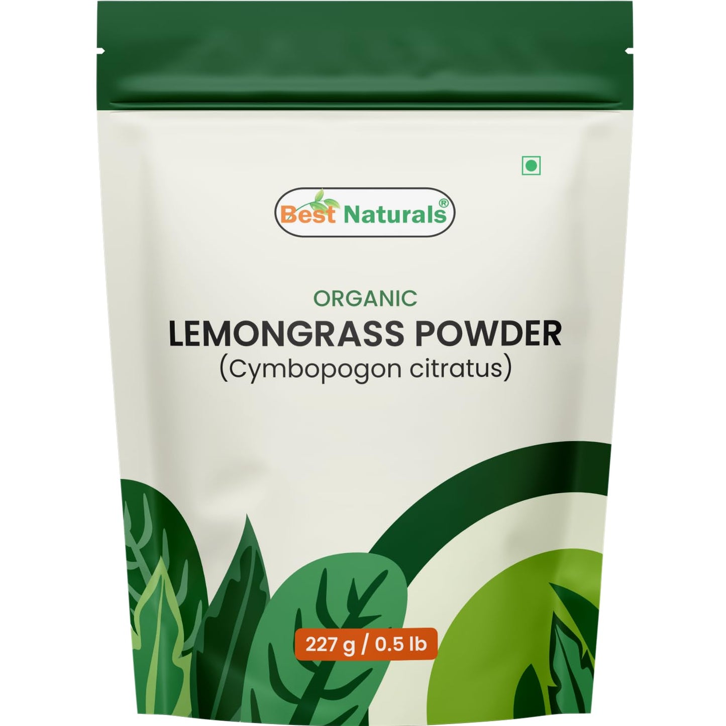 Best Naturals Certified USDA Organic Lemongrass Powder, 227 Gram, Gluten Free, GMO Free, Vegan