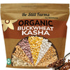 Organic Buckwheat Kasha Roasted (4.8 lb) Be Still Farms - Grechka Buckwheat Cereal From Toasted Groats Bulk No Hulls - Easy to P