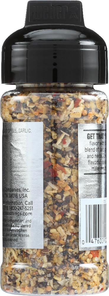 Weber Montana Steak Seasoning, 3.75 Ounces, Pack Of 6
