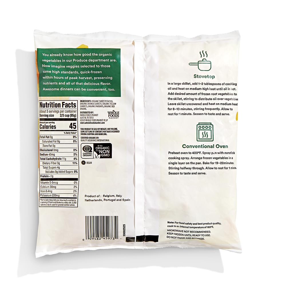 365 Everyday Value, Organic Root Vegetables, 16 oz, (Frozen)