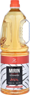 Soeos Mirin Rice Wine, Authentic Japanese Cooking Wine, 1.8 L (60.86 fl oz), Natural Sweet Rice Cooking Wine