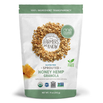 One Degree Sport Oat Gran,Og2,Hny Hm 11 Oz (Pack Of 6)