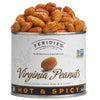 Feridies Hot Peanuts Spicy (9Oz Pack Of 1) Hot Chile Peanuts Extra-Large Virginia Type Peanuts, All Natural Pepper Based Spices, Low In Carbohydrates, Cholesterol-Friendly, Flaming Hot Peanuts