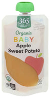 365 By Whole Foods Market, Organic Apple Sweet Potato Baby Food, 4 Ounce