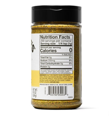 Klnder'S Buttery Steak-House Seasoning, 9 Oz