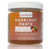 powbab Hazelnut Paste - Sugar Free, Non-GMO, Vegan - 8 oz (Pack of 1) - Premium Dark Roast Flavor
