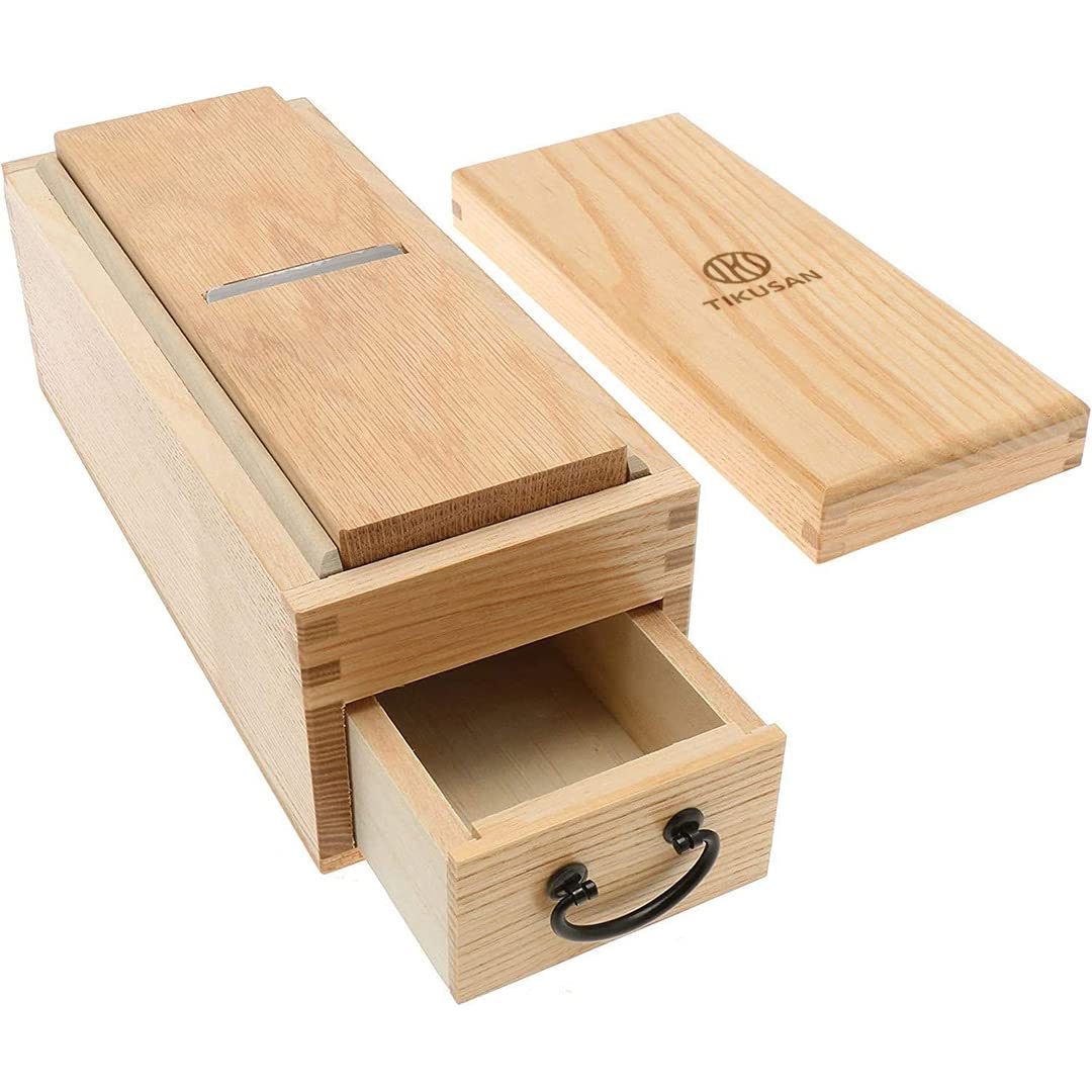 Tikusan Dried Bonito Katsuobushi Shaver Box Made In Japan Rich Flavor Bonito Block Kezuri Grater