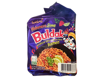 Samyang Buldak Spicy Ramen, Hot Chicken Flavor, 4.76 oz (Pack of 5)