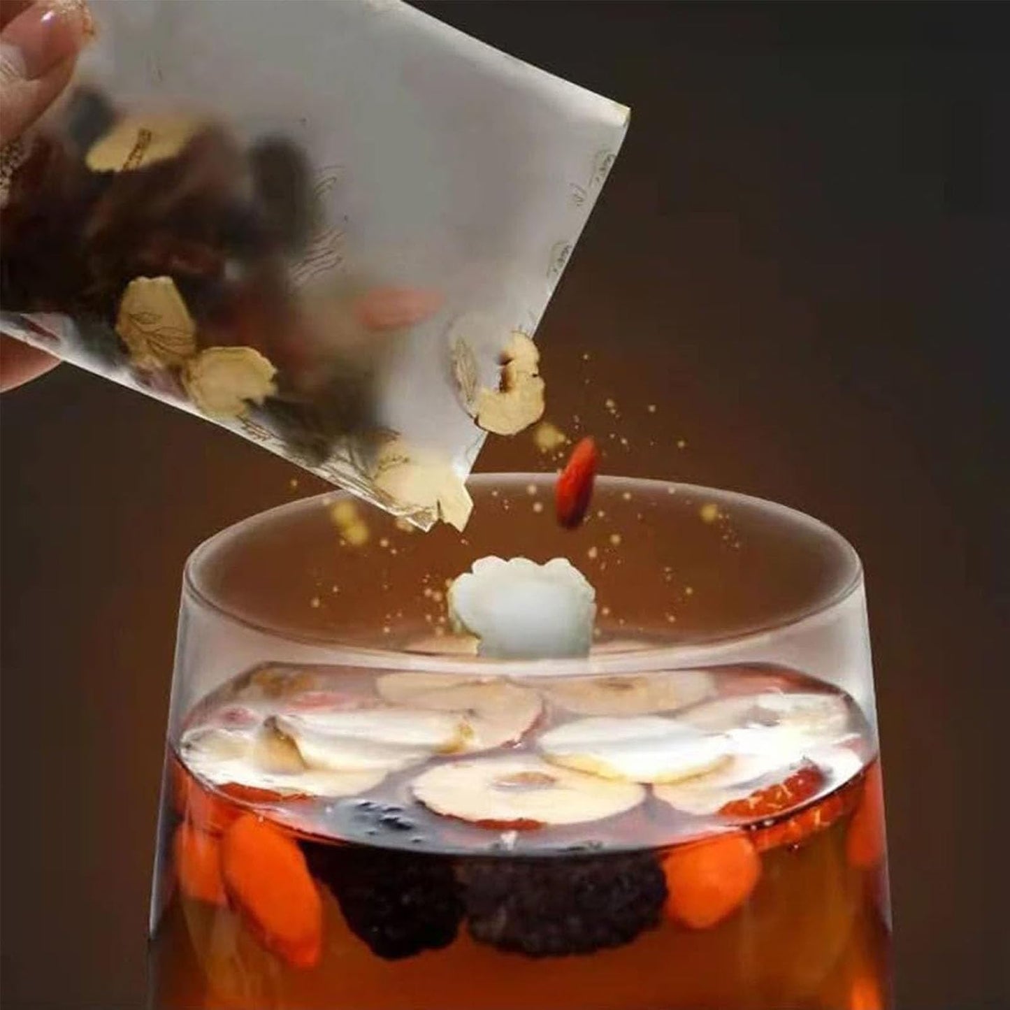 The Para Limpiar Los Riones, Ginseng Six Treasure Tea, 30Bag Kidney Tea Formula Ginseng Five Treasure Tea, Organic Kidney Cleans