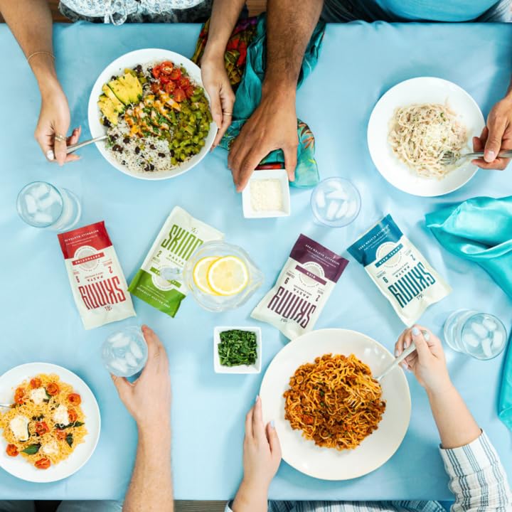 It's Skinny Pasta Variety Pack - 6-Pack Konjac Shirataki Noodles, Low Carb, Gluten-Free, Vegan, Keto-Friendly, 9.52 Ounce