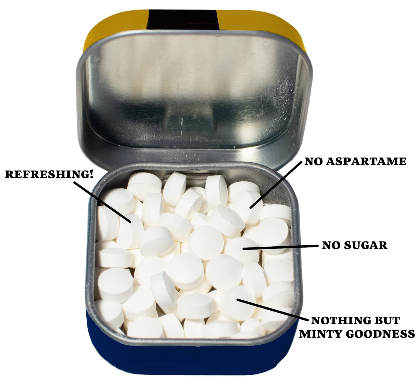 The Unemployed Philosophers Guild Rosie The Riveter Women'S Empowermints Breath Mints, 1 Tin, Net Wt .4Oz (12G)