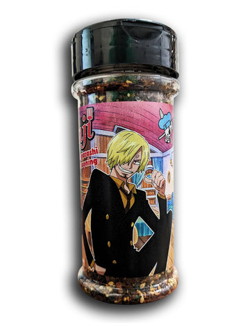 One Piece Sanji Shichimi Togarashi Spicy Ramen Seasoning Powder - Japanese Spice - Officially Licensed, 3.3 Oz Bottle (Pack Of 1