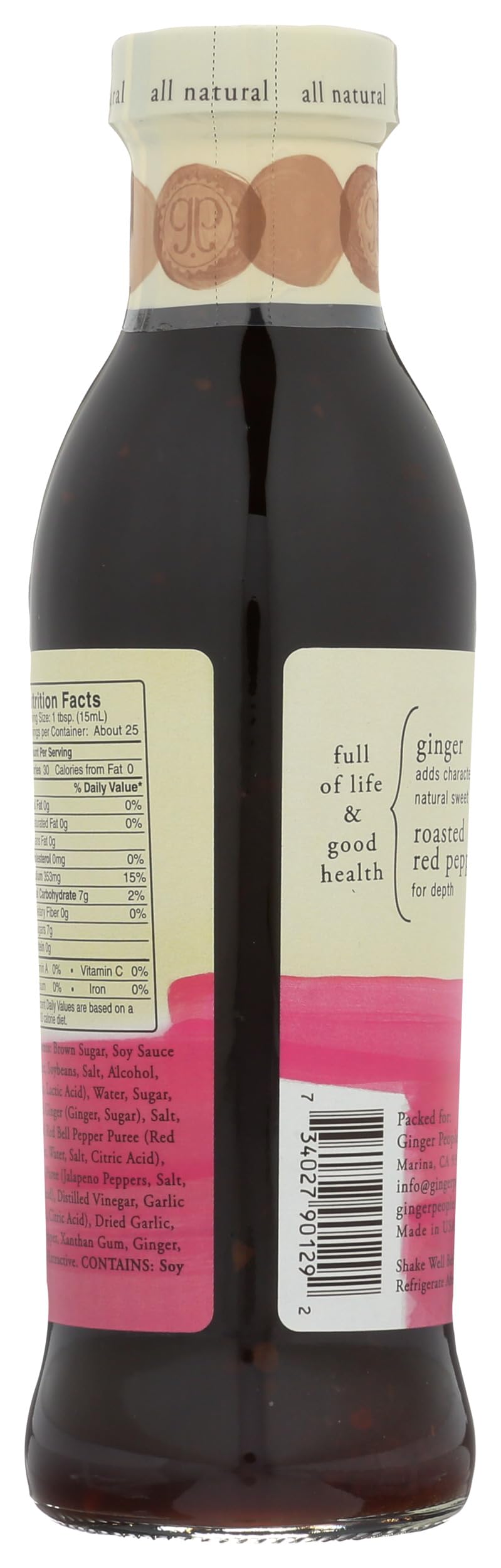 The Ginger People Spicy Ginger Teriyaki Sauce, 12.7Oz (Pack Of 1)