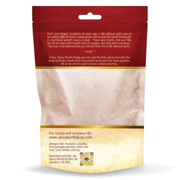 Spicy World Kala Namak Indian Black Salt 3.5 oz - Vegan, Pure, Unrefined, Non-GMO & Natural G