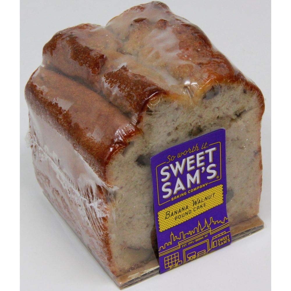 SWEET SAMS Banana Walnut Pound Cake, 14 OZ