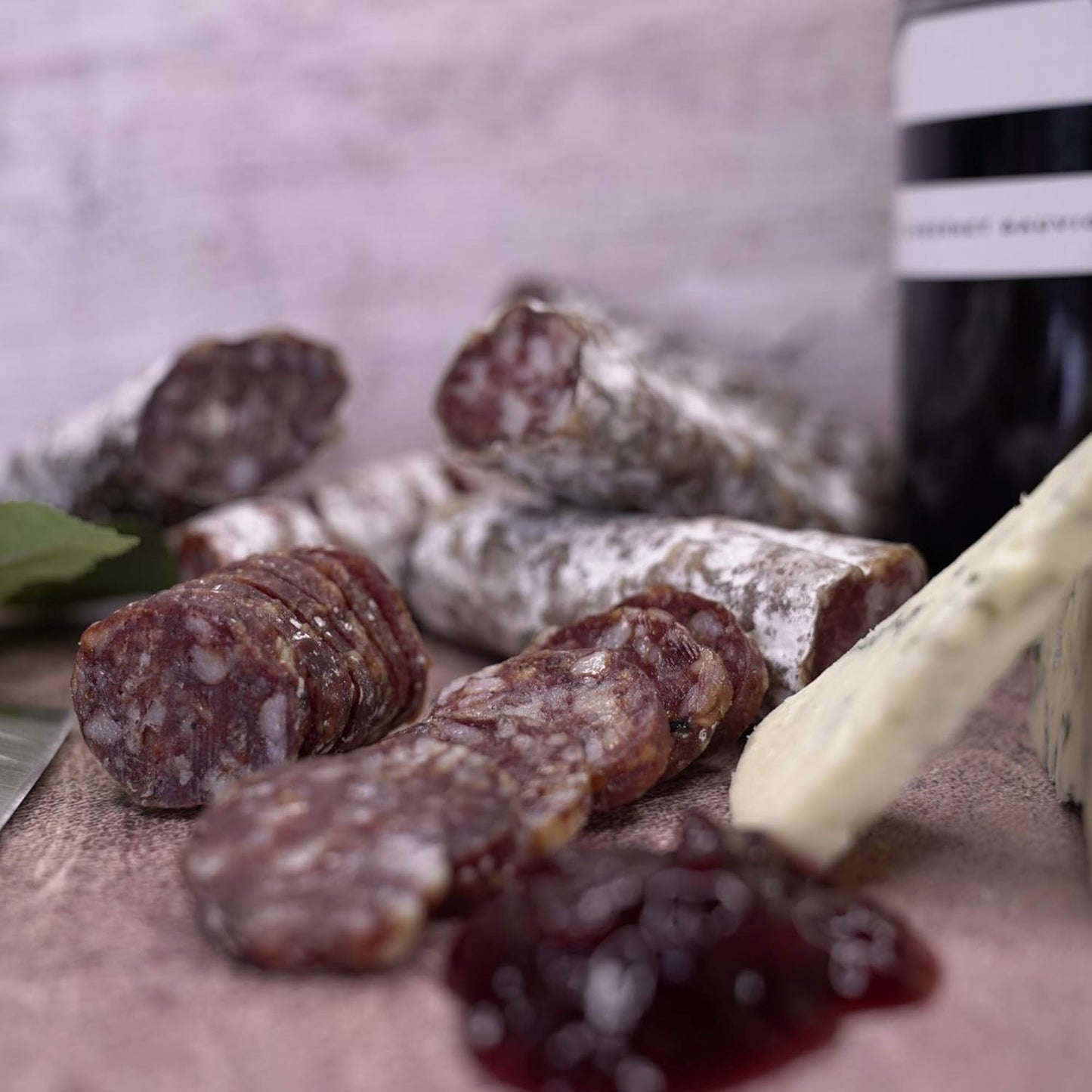 Meat Crafters Porcini Salami, Dry Cured, No Added Nitrites, Free, 5oz (4-Pack)