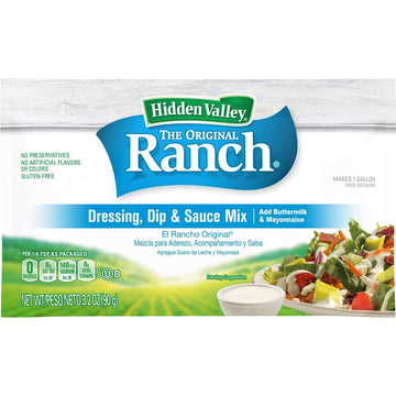 Hidden Valley, Ranch Original Dry Mix, Gluten Free, 1 Gallon (18 Count)