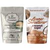Leaner Creamer Non-Dairy Sugar Free Coffee Creamer Powder, 9.87 oz, Perfect for Coffee & Smoothies, Pack of 2 (Original + Coconut Sugar)