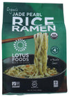 Lotus Foods Jade Pearl Organic Rice Ramen - Gluten Free Rice Ramen, Whole Grain Ramen Noodles, Organic Vegan Rice Noodles, Low S