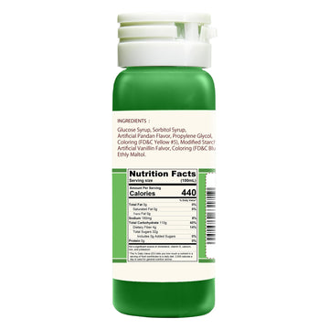 Butterfly Pandan Flavoring Extract 0.8 Oz (25 ml) - Paste-Strength Pandan Extract for Baking, Drinks, Waffle Mix, Buko Desserts,