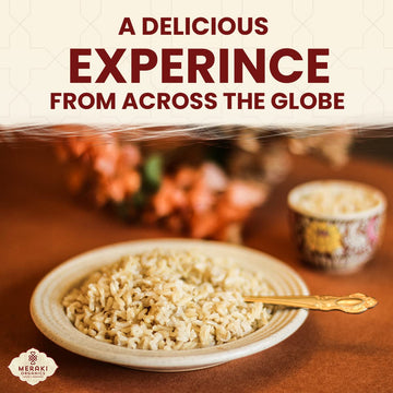 Meraki Organic Brown Basmati Rice 2 Lb Bag - Pleasant Aroma, Separated Fluffy And Nutty Texture - Authentic Rice From Punjab, 10