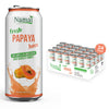 Namai 100% All Natural Pure Papaya Juice, No Added Sugar, 10.79 Fl Oz, Pack of 24
