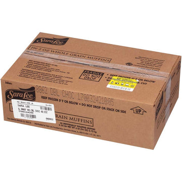 Chef Pierre Individually Wrapped Whole Grain Double Chocolate Muffin, 2 Ounce -- 48 per case.