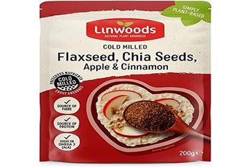 Linwoods Milled Flaxseed,Chia,Apple & Cinnamon 200g