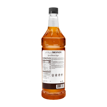 Monin Spiced Brown Sugar Syrup, Sweet with Cinnamon, Non-GMO, Gluten-Free, 33.8 Fl Oz