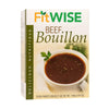 Fitwise - High Protein Soup, 15G Protein, Low Calorie, Low Fat, Low Carb, Ideal Protein Compatible, 7 Servings Per Box (Beef Bouillon)