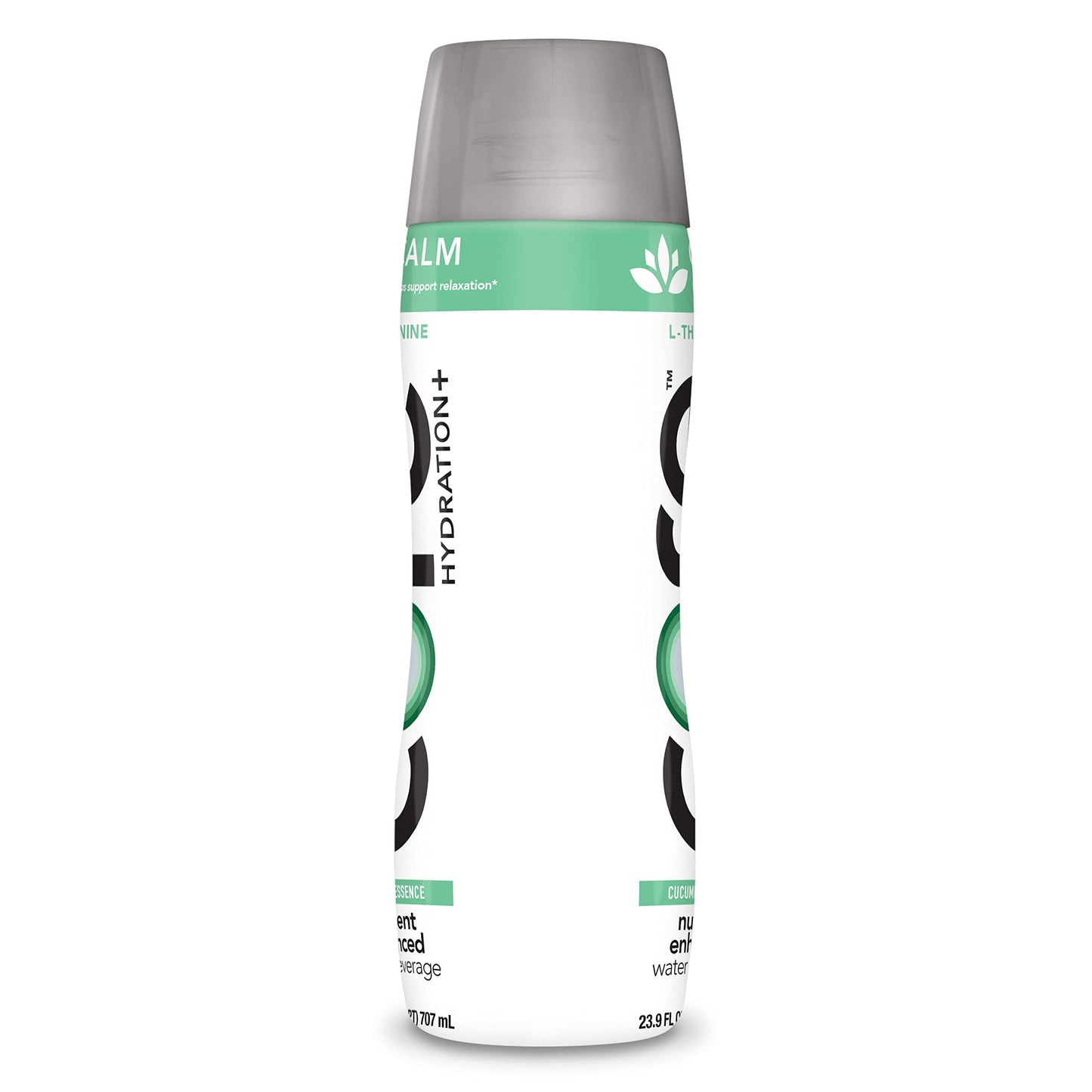 CORE Hydration+ Calm Cucumber Essence Nutrient Water, 23.9 Fl Oz, Pack of 12, Clear