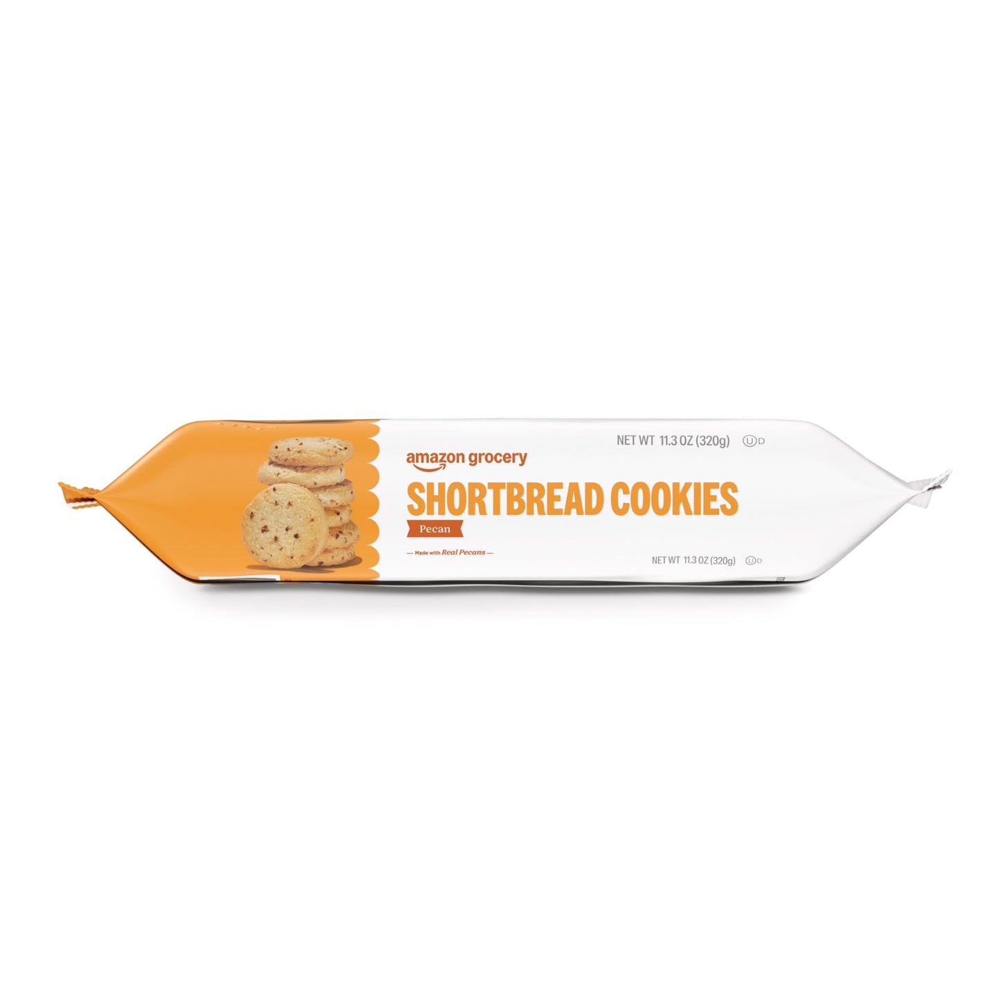 Large Online Retailer Grocery, Pecan Shortbread Cookies, 11.3 Oz (Previously Happy Belly, Packaging May Vary)