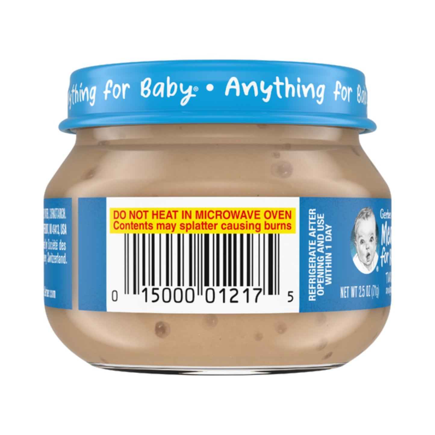 Gerber 2Nd Foods Meats, Turkey & Turkey Gravy, 2.5-Ounce (Pack Of 12)