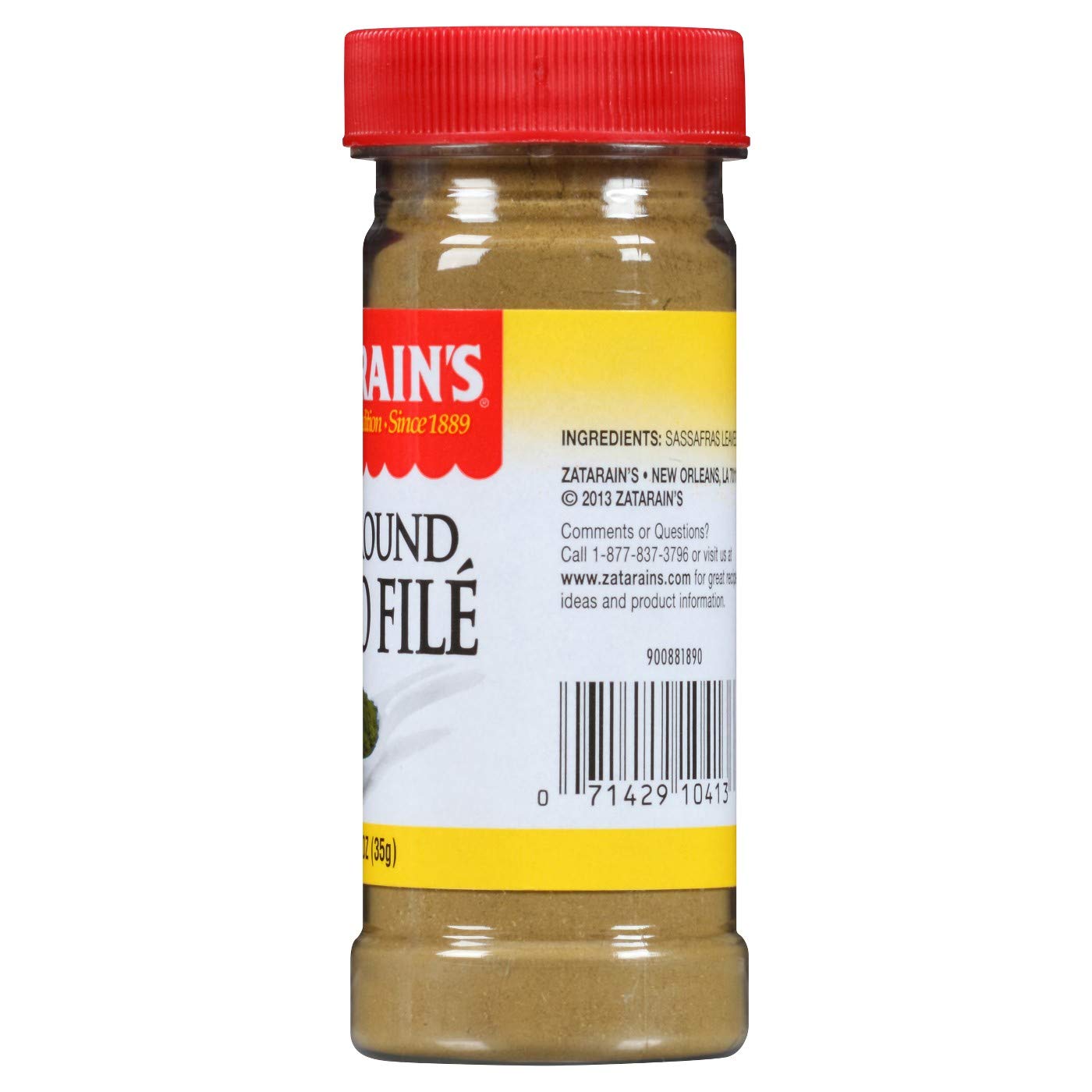 Zatarain'S Gumbo File, 1.25 Oz