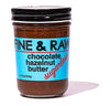 Fine & Raw Sugarless Chocolate Hazelnut Butter Spread 8 Ounce - Clean Ingredients, Vegan, Keto Friendly, Organic Chocolate Hazel