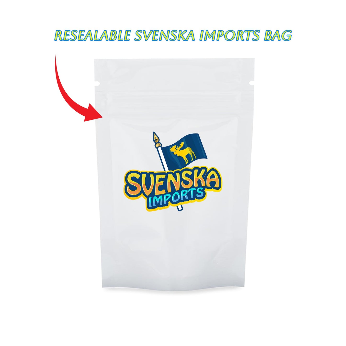 Swedish Sweet & Sour Mix - 1 Lb Assortment Bag With Fan-Favorite Candies Like Bubs Dizzy Skull, Sur Skalle, Banana, Big Sour Sku