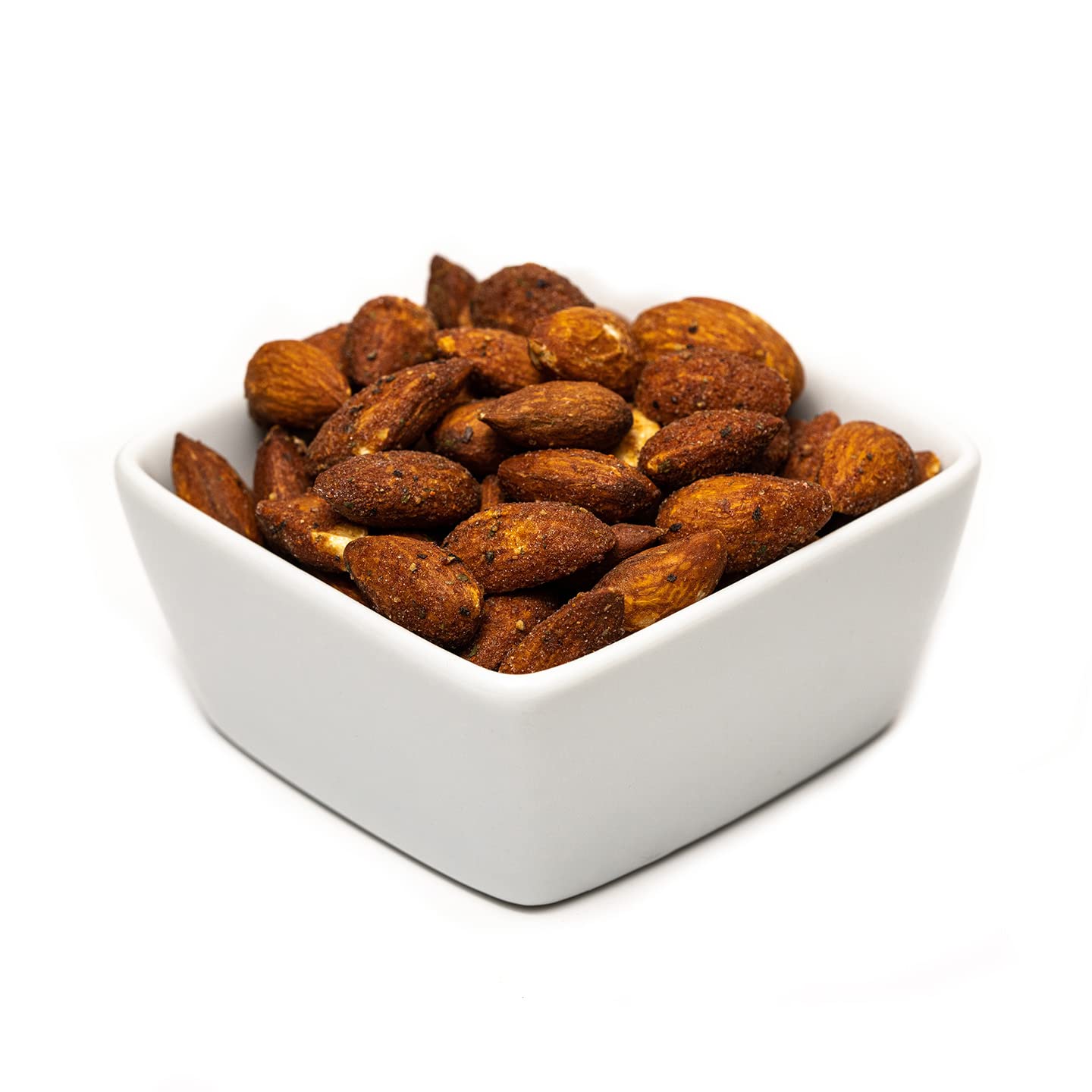 Jakes Nut Roasters Bloody Mary Almonds - Whole Dry Roasted, Seasoned Snack, 7 Ounce (Pack of 2)
