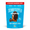 Skinnydipped Dark Chocolate Cocoa Almonds, Healthy Snack, Plant Protein, Gluten Free, 1Lb Resealable Bag, Pack Of 1
