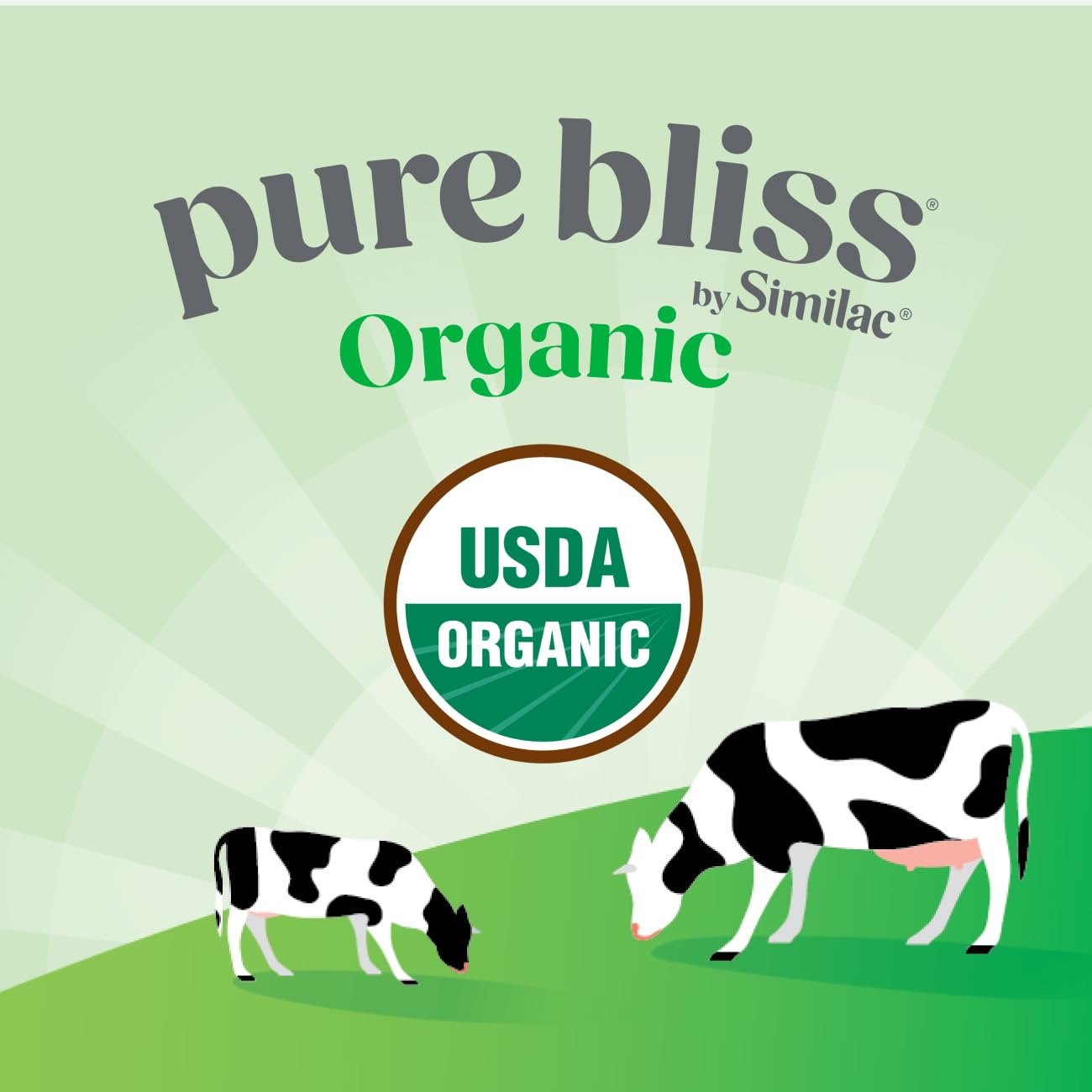 Pure Bliss By Similac | Organic Baby Formula | Easy To Digest | Usda-Certified Organic Infant Formula | 0-12 Months | 20.6-Oz Po