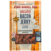 Pork Barrel Bbq Old-Fashioned Maple Bacon Jerky - Unsupports Wellnessd Snacks Sweet Maple And Brown Sugar With Smoky Slow Cooked Bacon Nitrate And Nitrite Free Gluten Free Protein Snack 2 Oz
