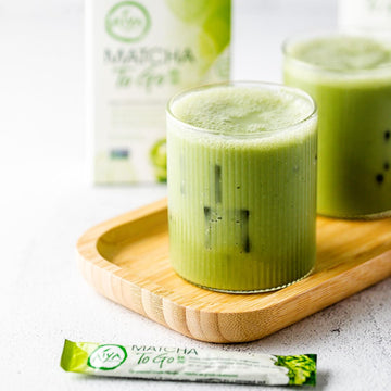 Aiya Japanese Matcha To Go - Ceremonial Grade Matcha Green Tea Powder - Convenient On-The-Go Packets For Smooth, Natural Energy