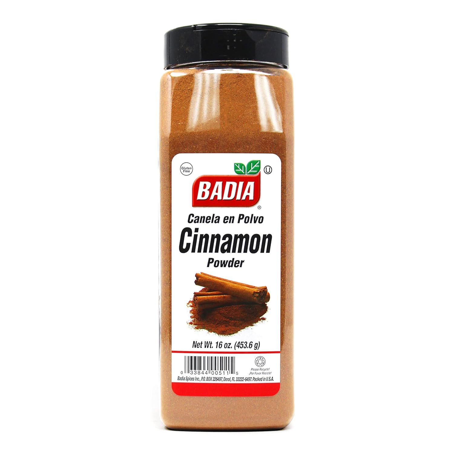 Badia Ground Cinnamon Powder, 16 Ounce