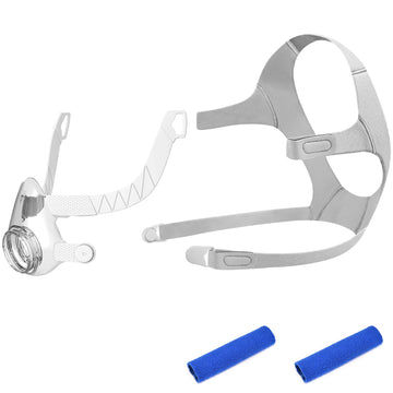 Replacement Frame Kit For Airfit F20, Include 1Pcs Frame & 1Pcs Headgear & 1Pair Clips & 2Pcs Strap Covers(No Elbow), Great Valu