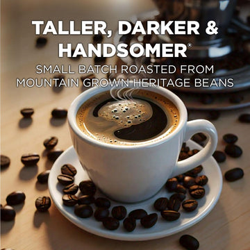 Maud'S Organic Dark Roast Coffee Pods, 50 Ct | Taller Darker & Handsomer | Fair Trade Single Origin | 100% Organic Arabica | Sol