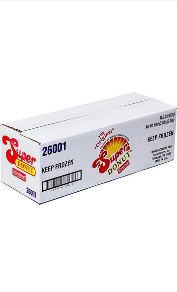 Super Bakery The Original Super Donut® - 2.2 Ounce (Pack of 40) - Delicious, Soft, and Perfect for Snacks or Desserts