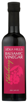 Seka Hills Elderberry Balsamic Vinegar, 250ml (8.4 Fl Oz), Model 0860003068120