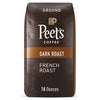 Peet'S Coffee, Dark Roast Ground Coffee - French Roast 18 Ounce Bag