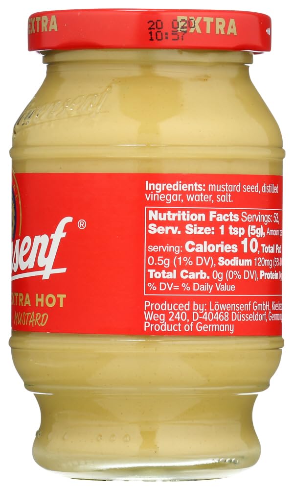 Lowensenf Mustard Extra (Pack Of 2)