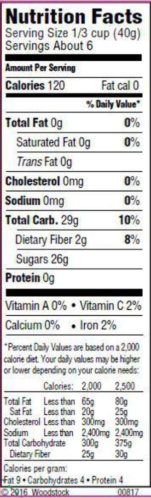 Sweetened cranberries 10 Ounces (case of 8)